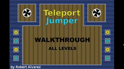 Teleport Jumper Walkthrough