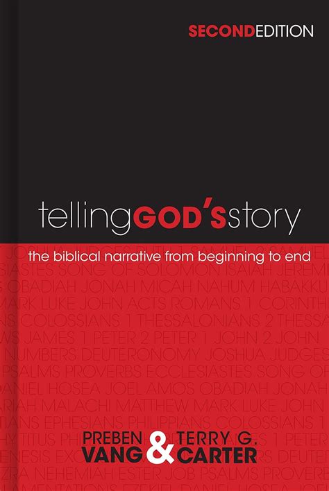 telling gods story the biblical narrative from beginning to end Epub