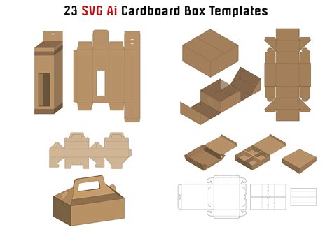 template for cardboard boxes Epub