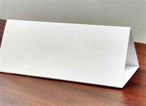 Template For Table Tent Cards