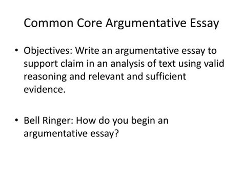 template-for-common-core-argumentative-essay Ebook Epub