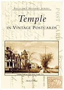 temple in vintage postcards tx postcard history series Kindle Editon