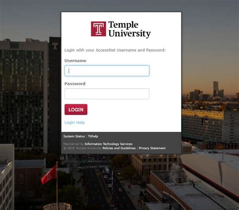 temple university student portal