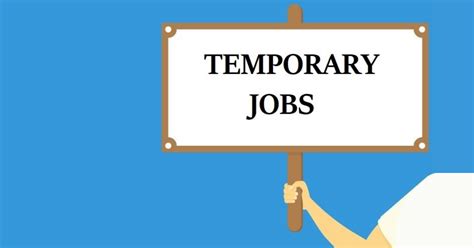 temporary jobs