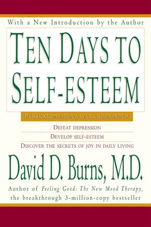 ten days to self esteem Kindle Editon