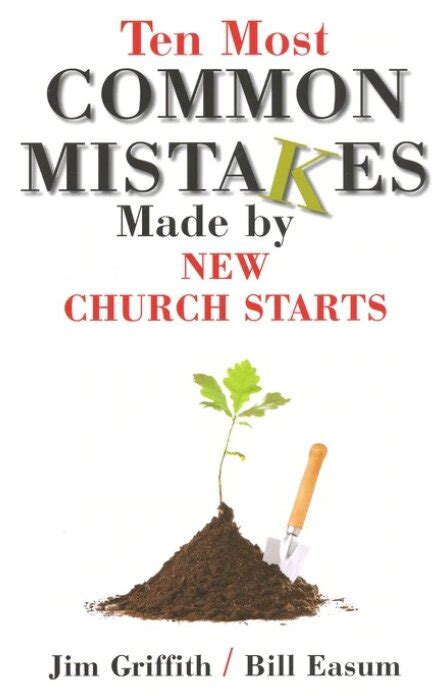 ten most common mistakes made by church starts Epub