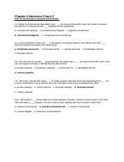 ten words in context chapter 4 sentence check 2 Reader