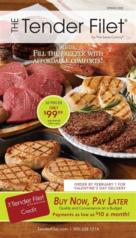 Tender Filet Catalog