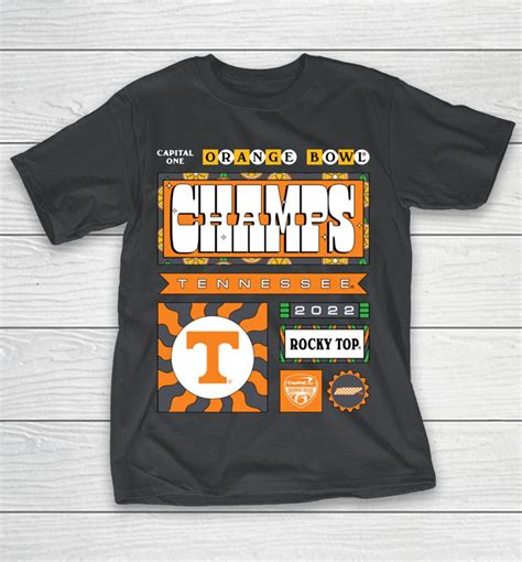 tennessee orange bowl shirts