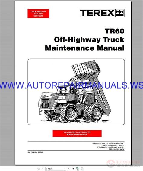terex tr 60 service manual Ebook Kindle Editon