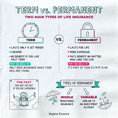 term or permanent life insurance