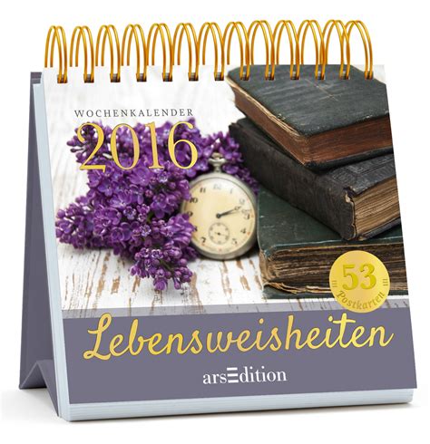 terminkalender lebensweisheiten 2016 PDF