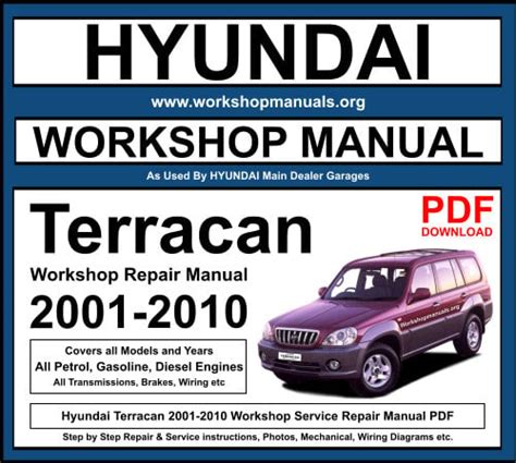 terracan workshop manual download Reader