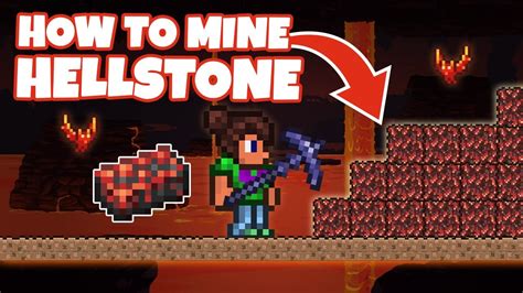 terraria how to mine hellstone