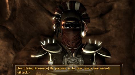 terrifying presence new vegas