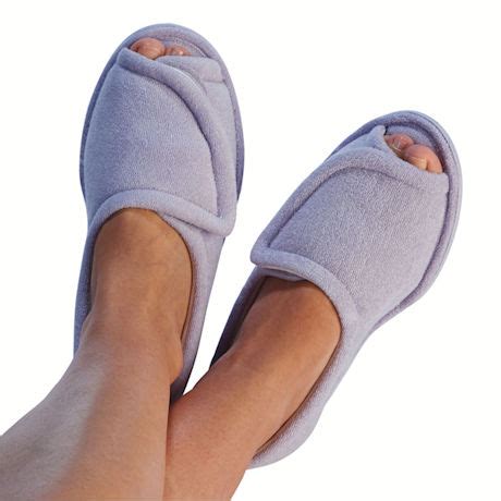 terry cloth slippers