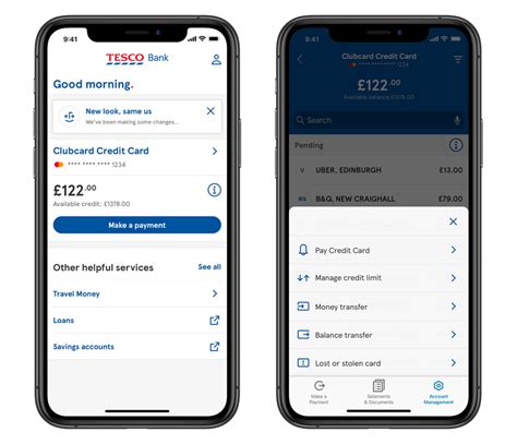 tesco credit card app iphone Kindle Editon