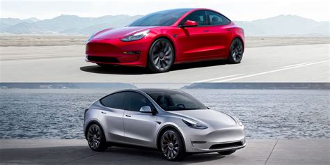 tesla model 3 vs model y