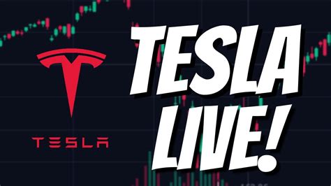 tesla stock live