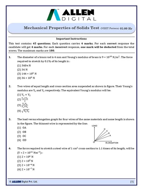 test 47 important solids answers Doc