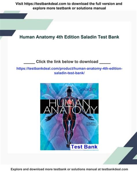 test bank for human anatomy fourth edition Doc