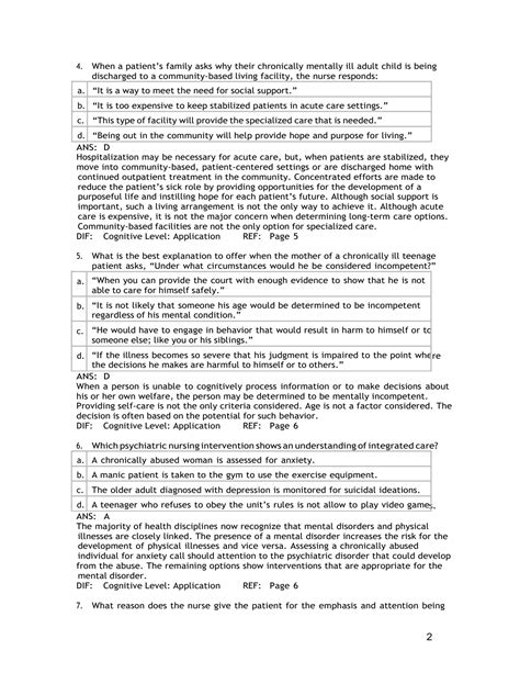 test bank questions for fortinash 5th edition pdf Epub