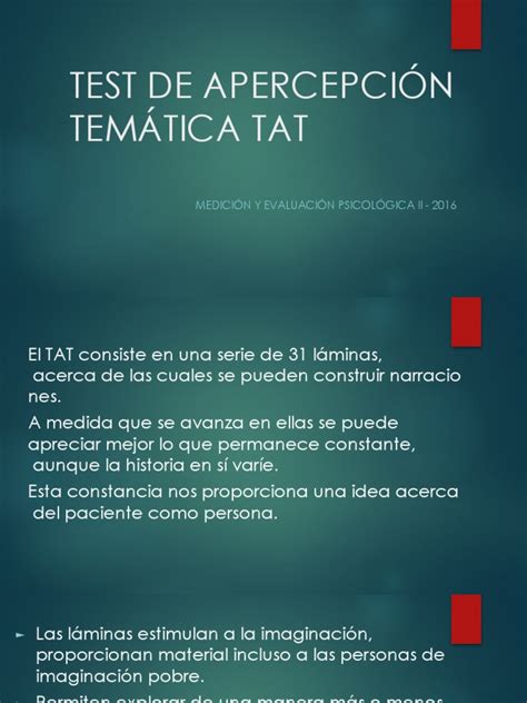 test de apercepcion tematica