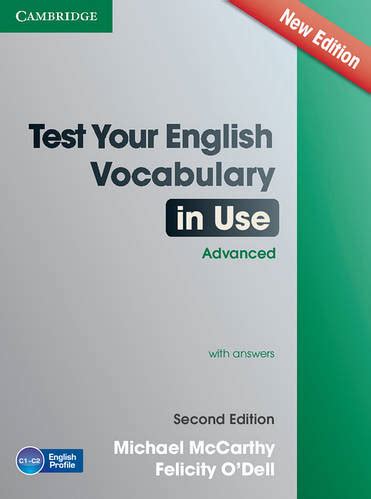 test your english vocabulary in use advanced with answers Kindle Editon