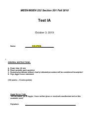 test1A solutions pdf Kindle Editon