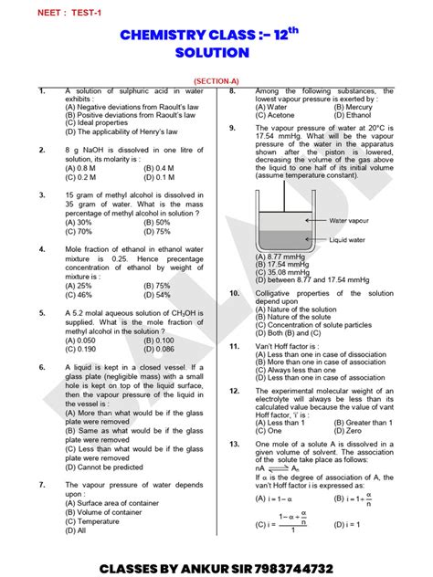 test1A solutions pdf Kindle Editon