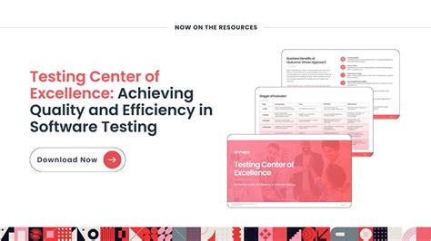 testing center of excellence charter Ebook Doc