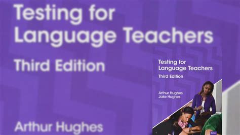testing for language teachers arthur hughes pdf PDF