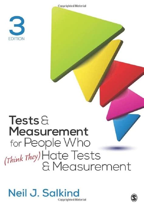 tests and measurement for people who think they hate tests and measurement Epub