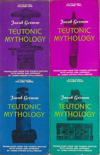 teutonic mythology in four volumes 4 volume set Epub