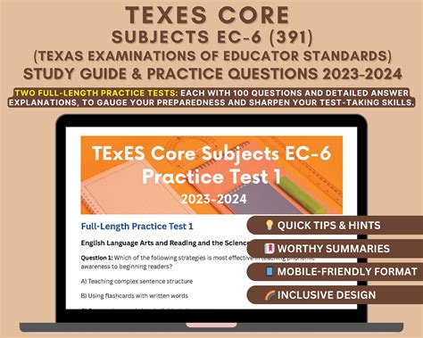 texas content exam study guide Reader