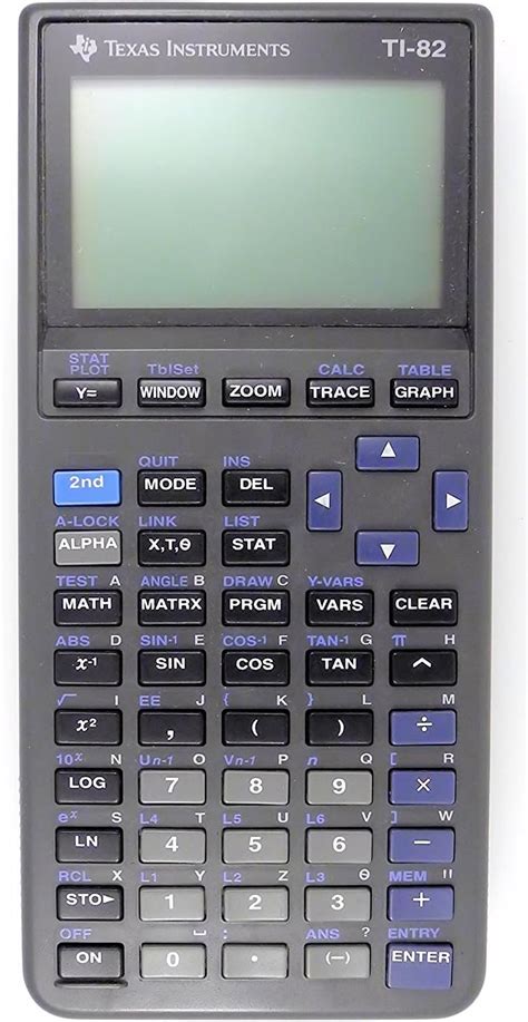 texas instruments calculator ti-82