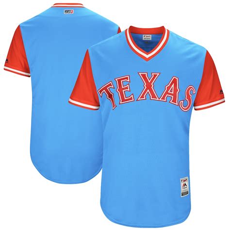 texas rangers blue jersey