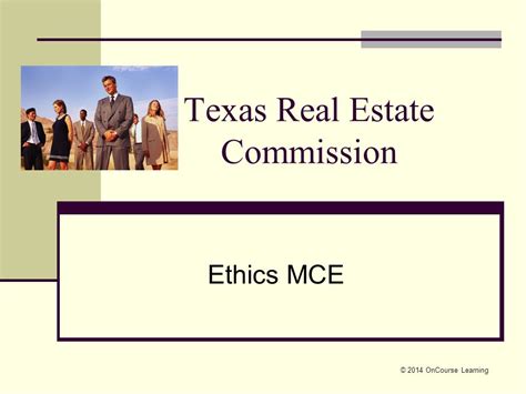 texas real estate commission ethics mce cetc net com Epub