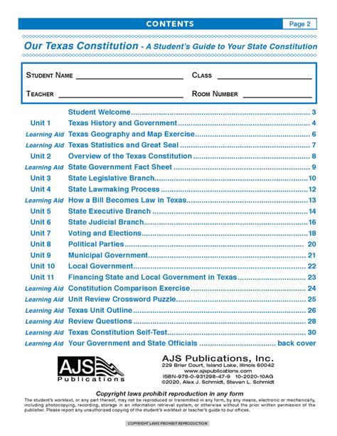 texas state constitution guided answers Reader
