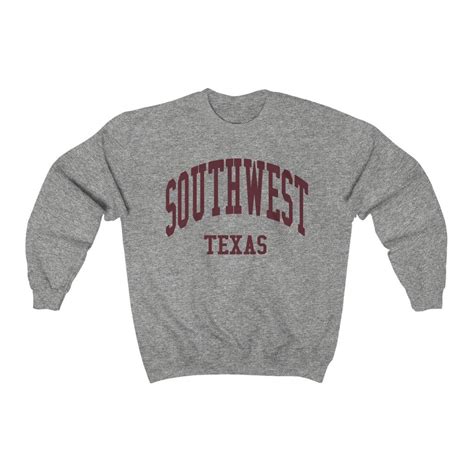 texas state university sweatshirt