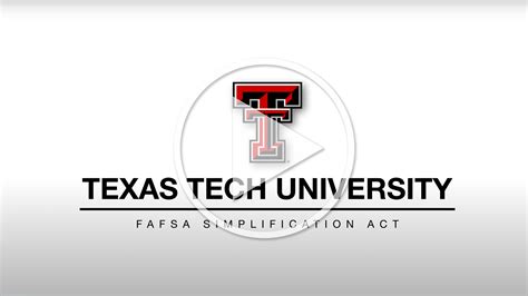 texas tech fafsa