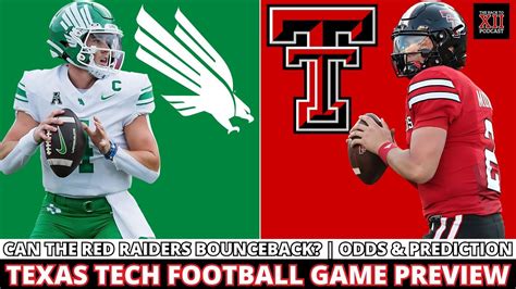 texas tech vs unt prediction
