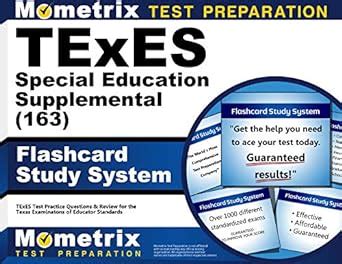 texes special education supplemental 163 flashcard study system texes test practice questions and review for Doc