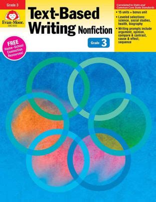 text based writing nonfiction common core mastery grade 3 Kindle Editon
