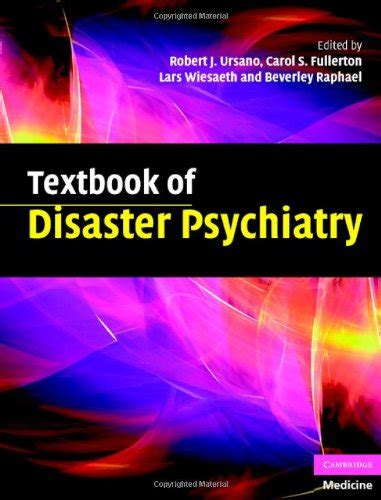 textbook of disaster psychiatry cambridge medicine Reader