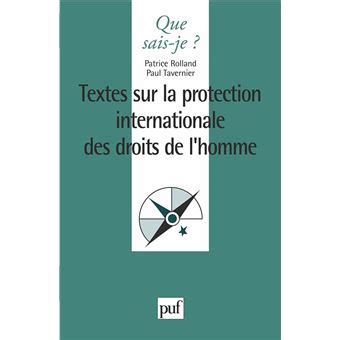 textes protection internationale droits lhomme ebook Kindle Editon