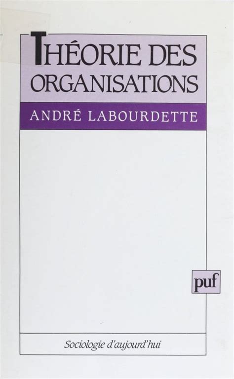 th orie organisations andr labourdette ebook Doc