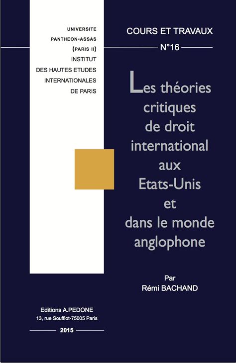 th ories critiques international etats unis anglophone PDF