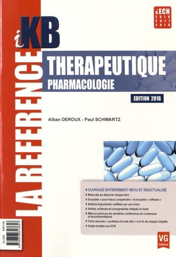 th rapeutique pharmacologie alban deroux PDF