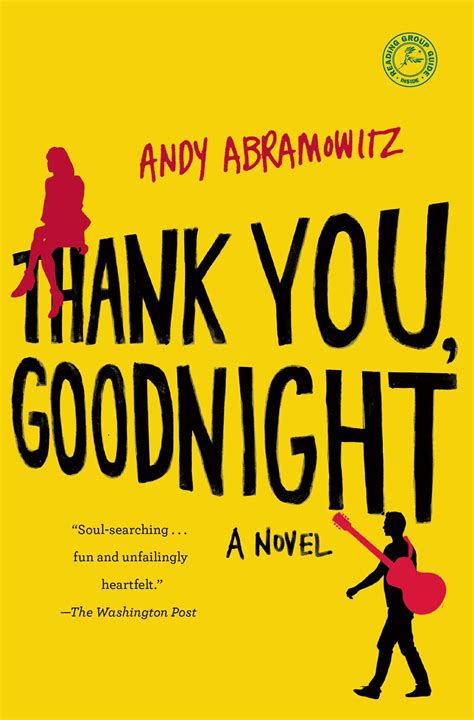thank you goodnight andy abramowitz ebook Kindle Editon